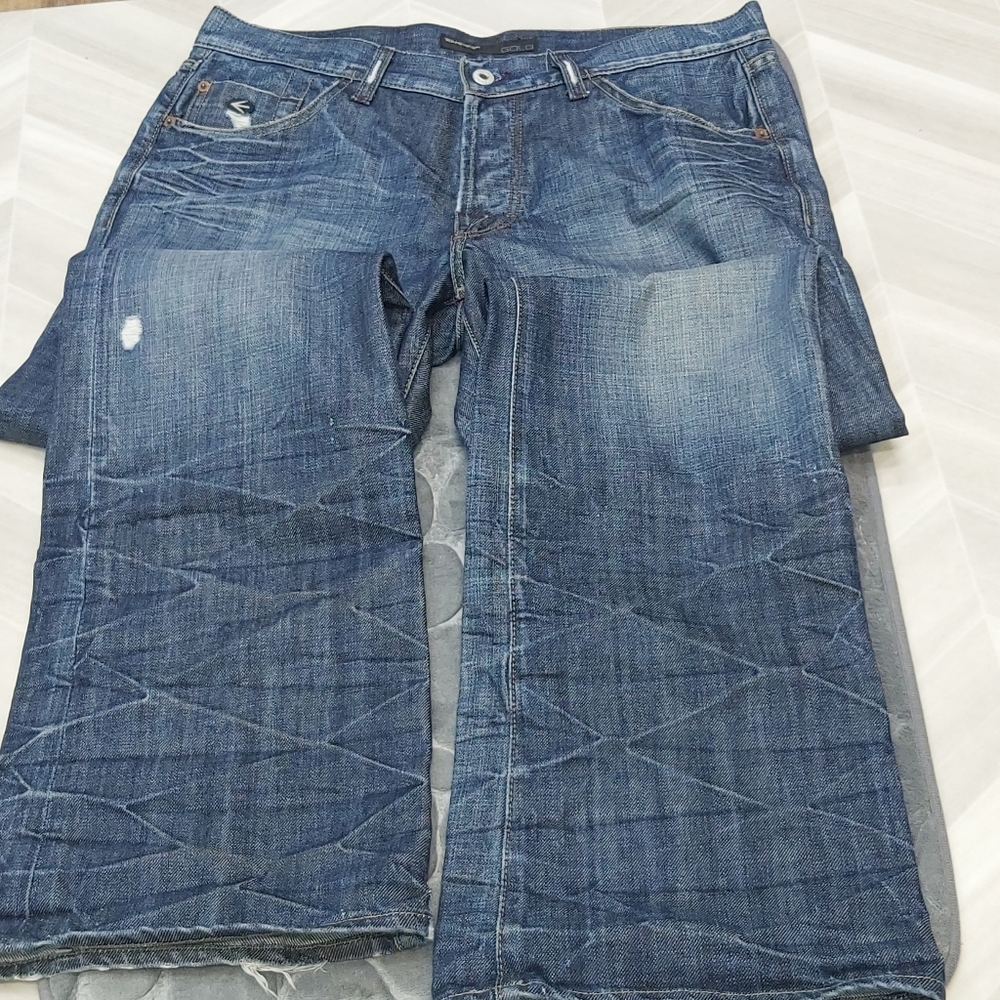 Energie Gold Distressed Men's Jeans - Picture 12 of 12